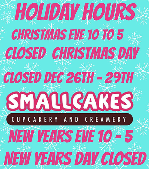 Holiday Hours